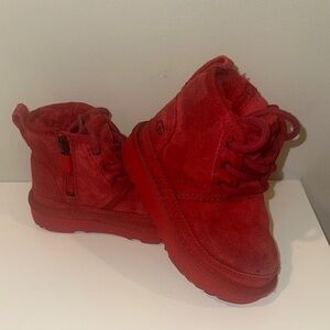 UGG Kids Red Boots